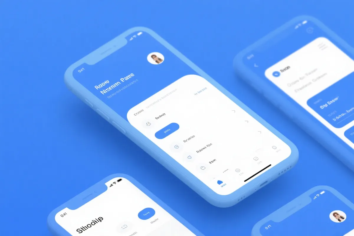 移动端应用示意